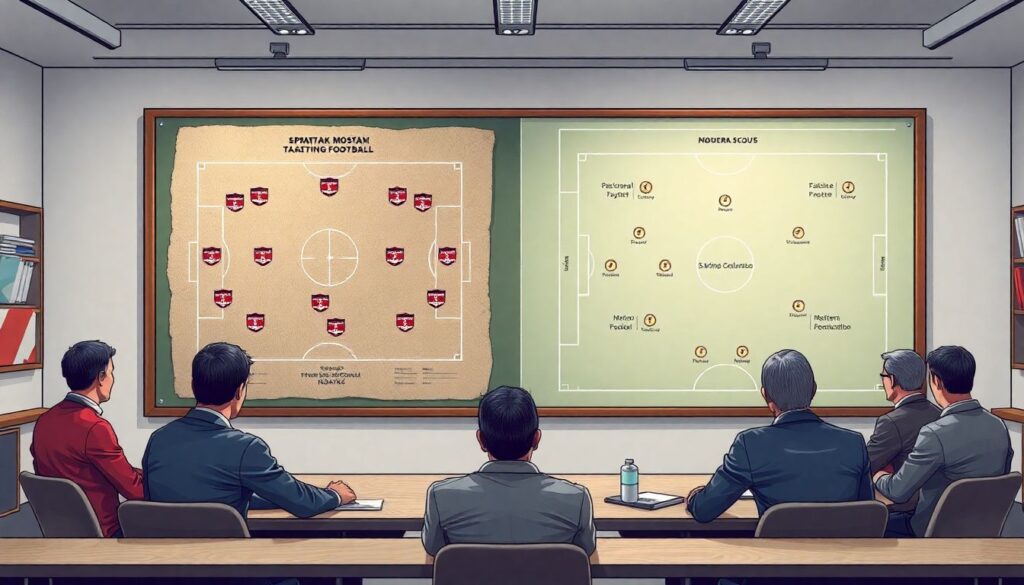 Тактическая эволюция «Спартака»: от Романцева до современности — что изменилось в философии футбола - иллюстрация