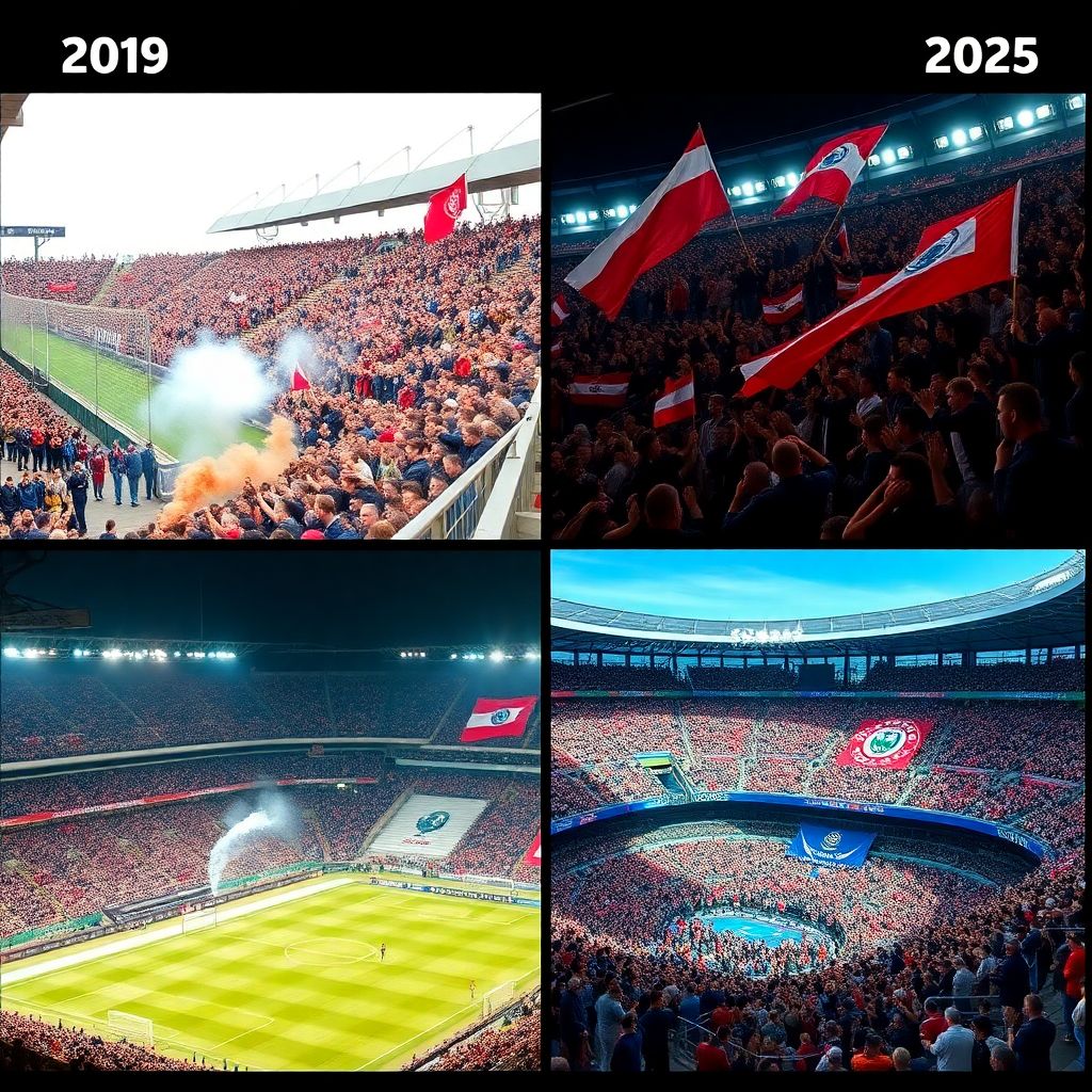 Фанатская культура «Спартака» за 30 лет: от «Лужников» до «Открытие Банка Арены»