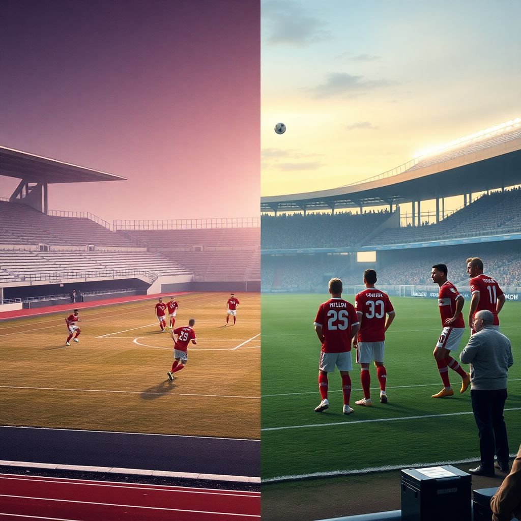 Спартак 90‑х и современный Спартак: сравнение философии и стиля игры