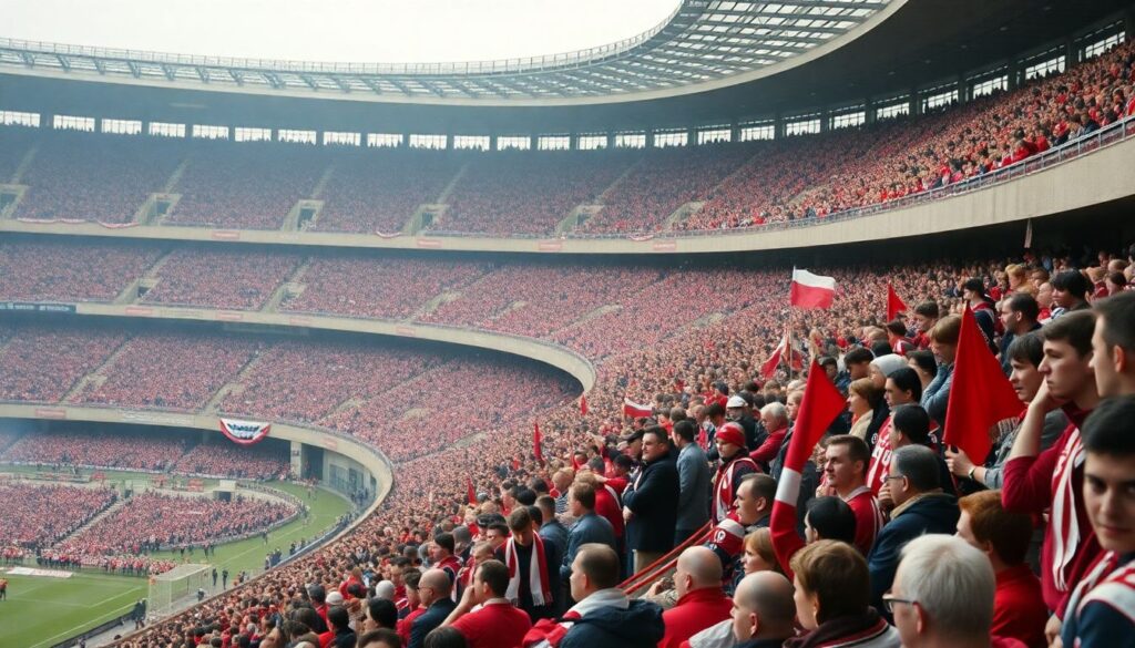 Фанатское движение Спартака: эволюция трибун, баннеров и кричалок от СССР до наших дней - иллюстрация