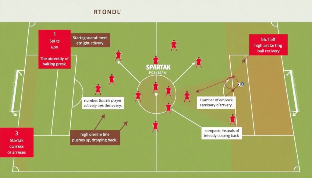 Тактический разбор последних матчей Спартака: как меняется стиль игры при новом тренере - иллюстрация
