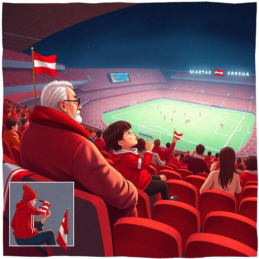 Личные истории фанатов: как любовь к «Спартаку» передается из поколения в поколение